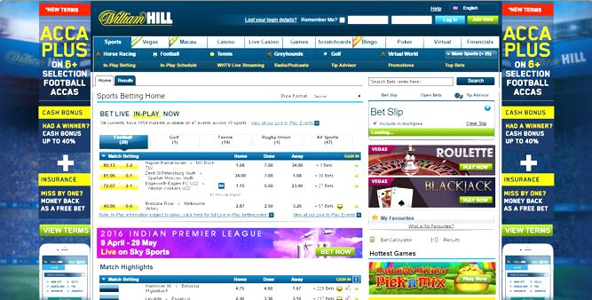 ウィリアムヒル公式