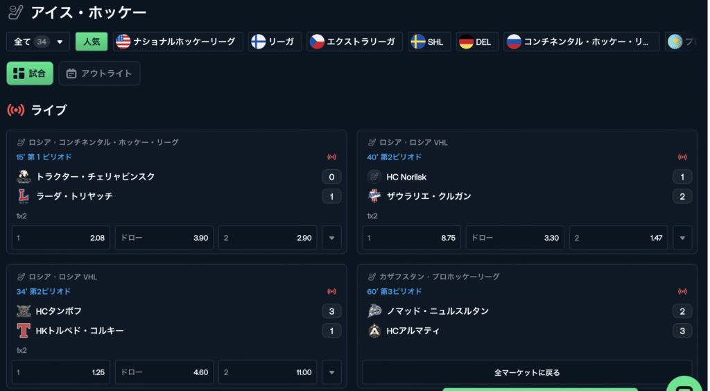 アイスホッケー